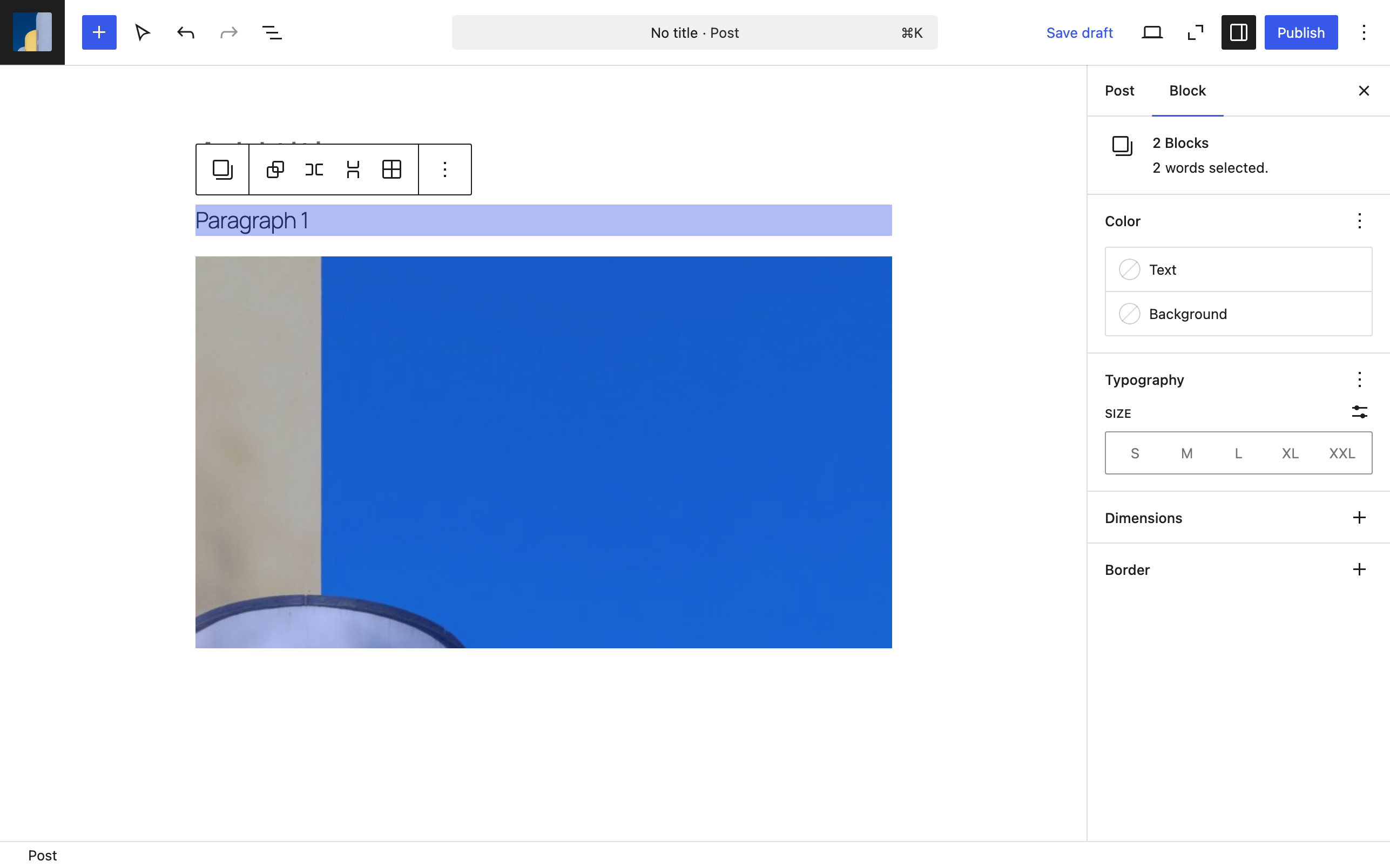 paragraph-and-image-with-formatting-tools