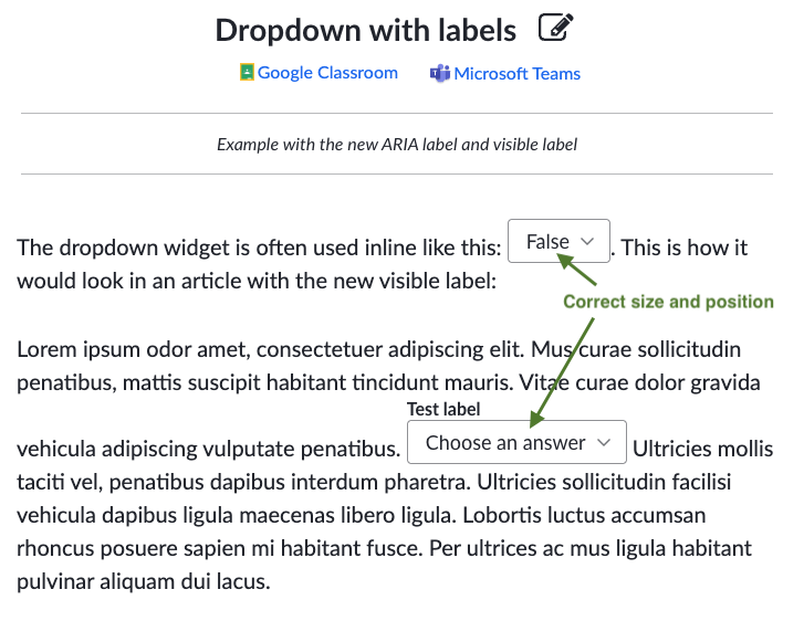 Dropdown - After